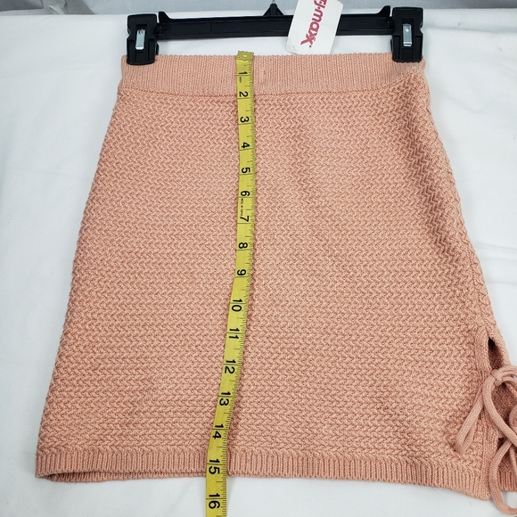 Free People Beach | Reagan Knit Sweater Skirt | Peach | NWT | Size XS - Picture 7 of 7